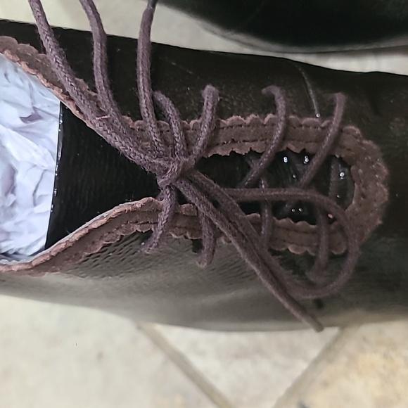 Kenneth Cole Reaction Brown Heels Classic Elegance - Picture 7 of 9